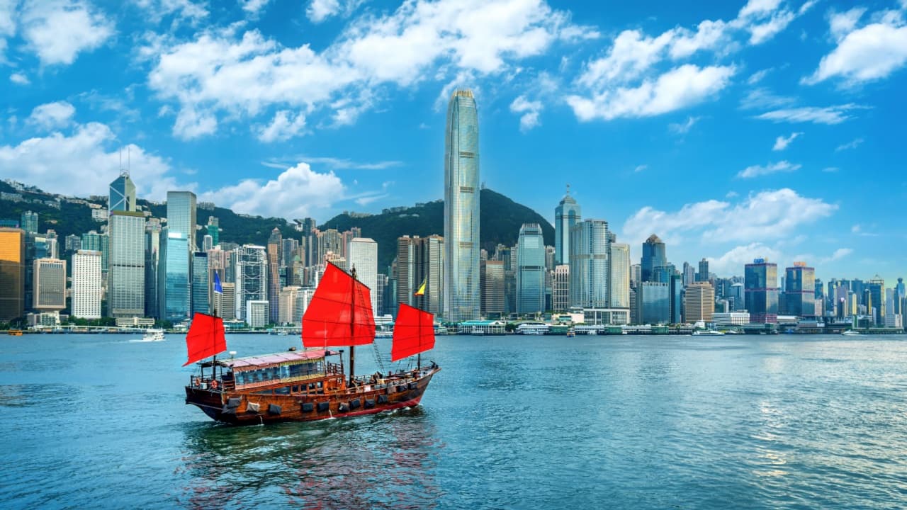 Victoria Harbour, the heart of Hong Kong