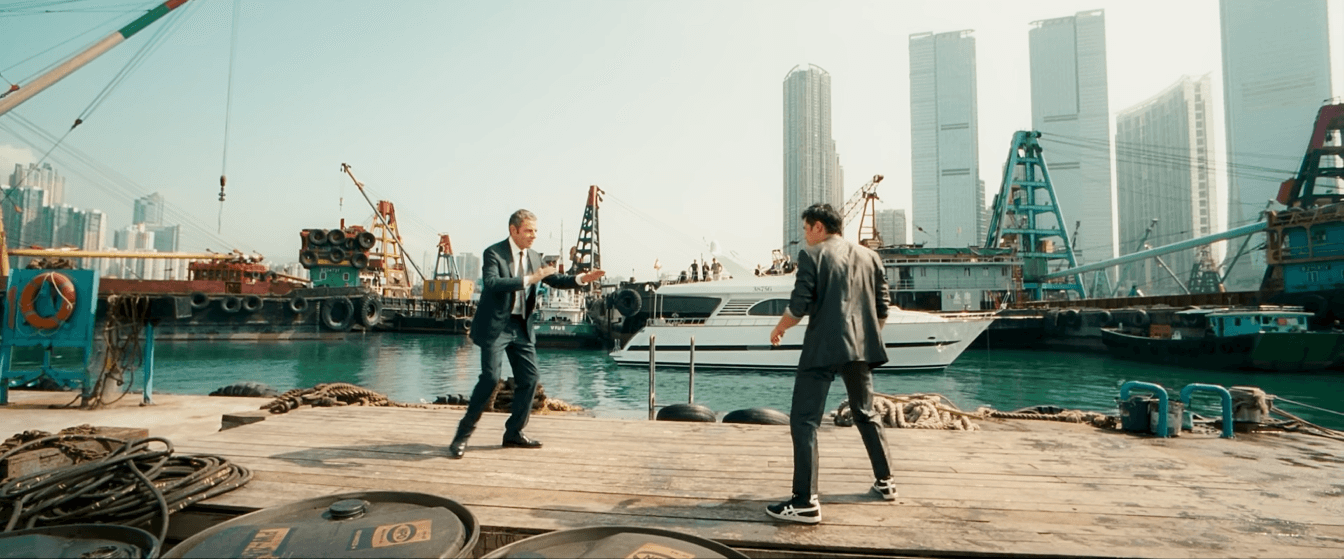 Johnny English Reborn scene 1